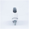 4 inch threaded stem trolley wheel casters for hospital bed with brake